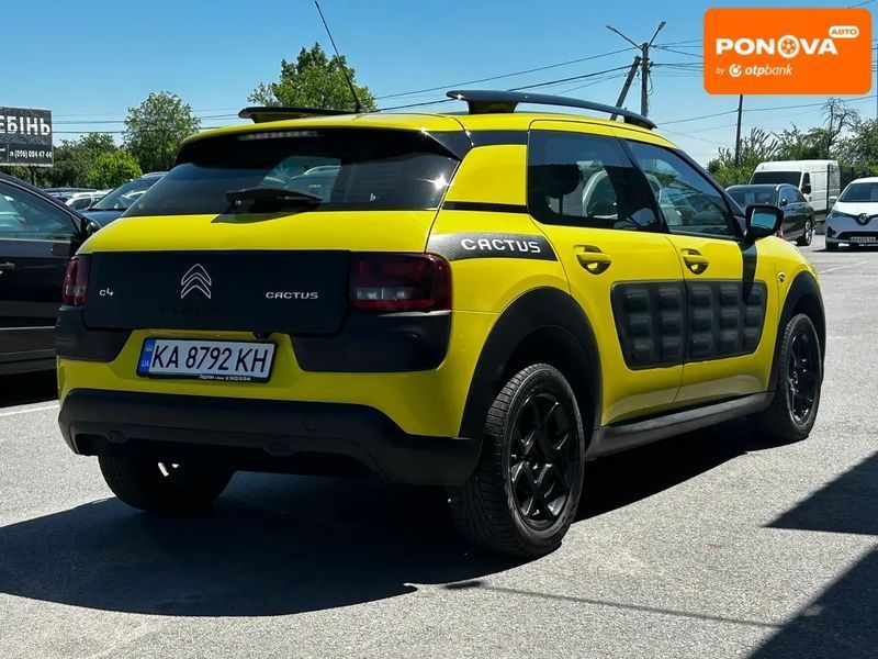 Citroen C4 Cactus, 2017 р., Бензин, 103 тис. км, Позашляховик / Кросовер, Жовтий, Житомир AT-10418005 фото