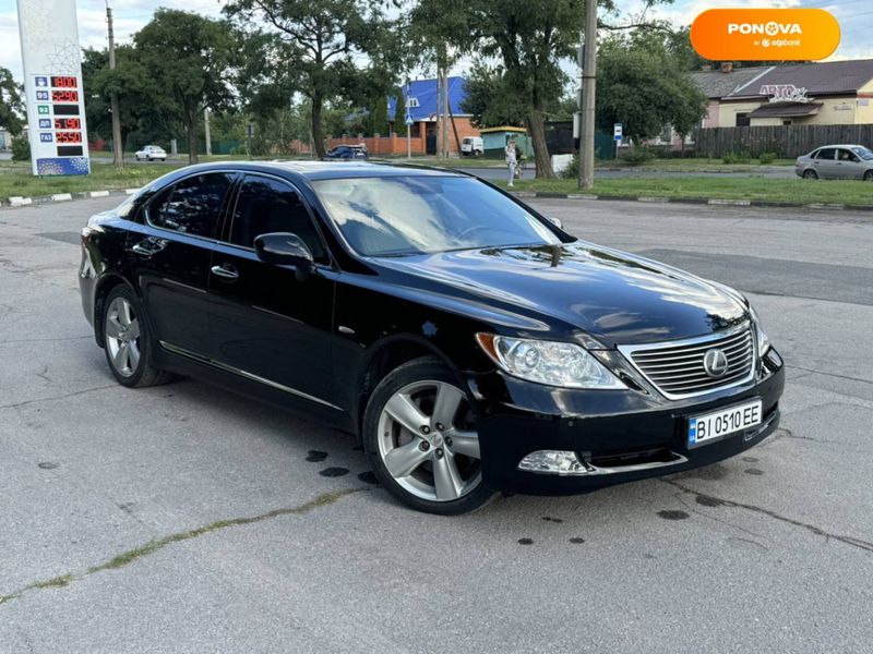 Lexus LS, 2007, Бензин, 4.61 л., 215 тис. км, Седан, Чорний, Полтава Cars-Pr-57669 фото