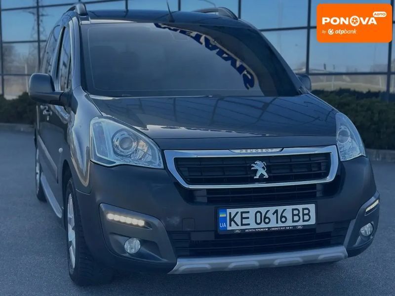 Peugeot Partner, 2016 г., Дизель, 225 тыс. км, Минивен, Серый, Днепр (Днепропетровск) AT-10412200 фото