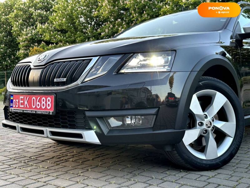 Skoda Octavia Scout, 2017, Дизель, 2 л., 192 тис. км, Універсал, Чорний, Луцьк Cars-Pr-64127 фото