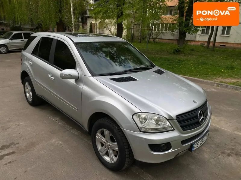 Mercedes-Benz M-Class, 2005 р., Дизель, 263 тис. км, Позашляховик / Кросовер, Сірий, Івано-Франківськ AT-10416800 фото