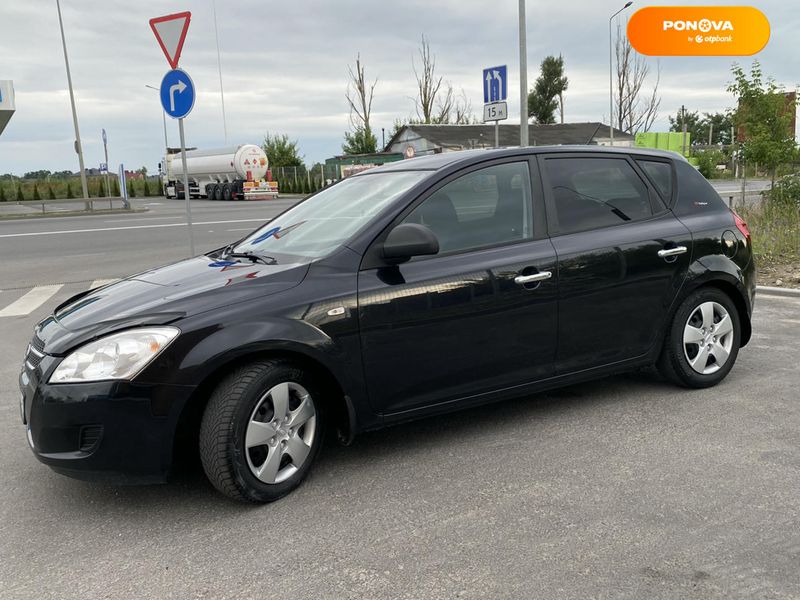 Kia Ceed, 2008, Газ пропан-бутан / Бензин, 1.6 л., 140 тыс. км, Хетчбек, Чорный, Тернополь Cars-Pr-63771 фото