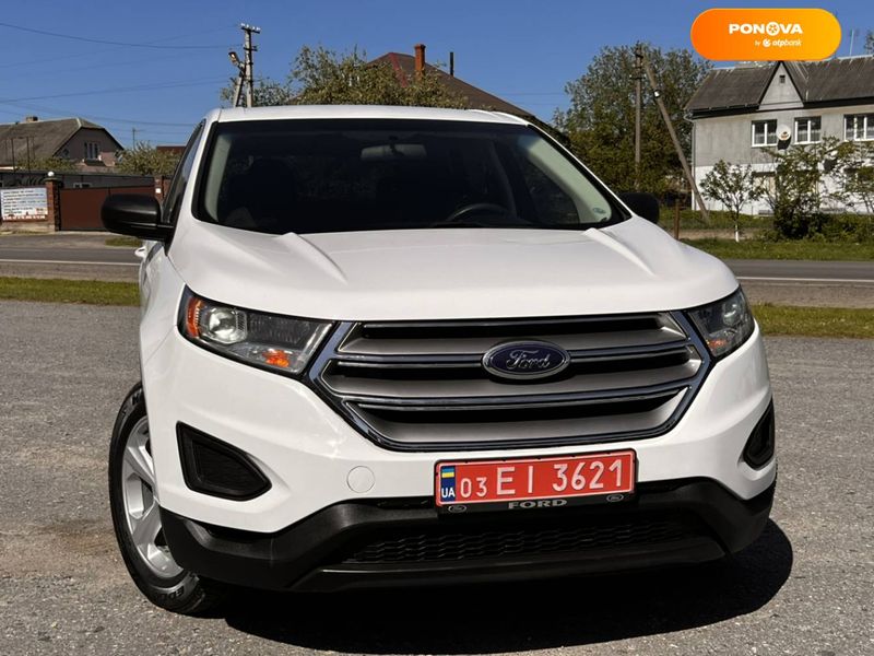 Ford Edge, 2016, Бензин, 2 л., 176 тис. км, Позашляховик / Кросовер, Білий, Дубно Cars-Pr-63952 фото