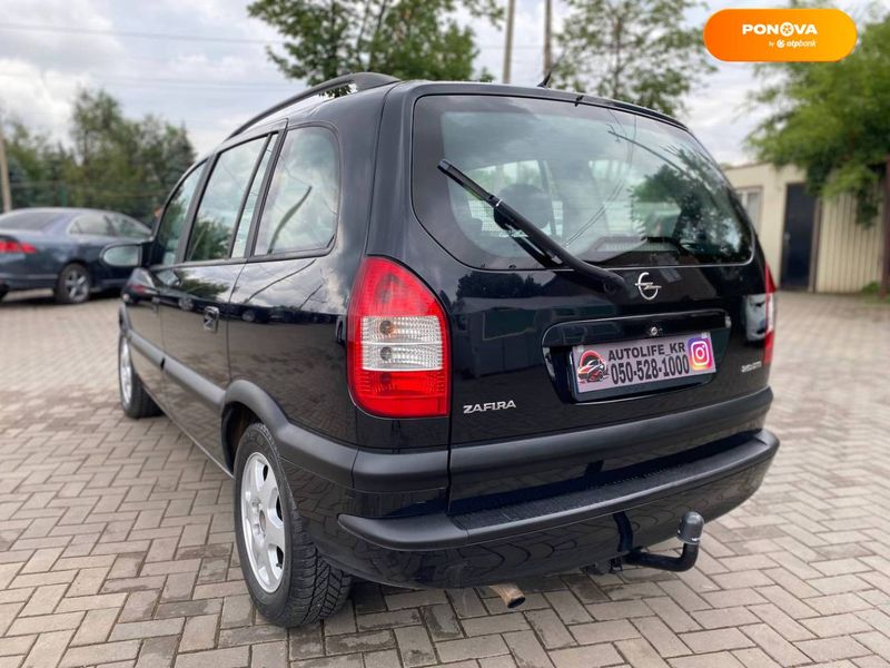 Opel Zafira, 2003, Дизель, 2 л., 309 тис. км, Мінівен, Чорний, Кривий Ріг 101136 фото