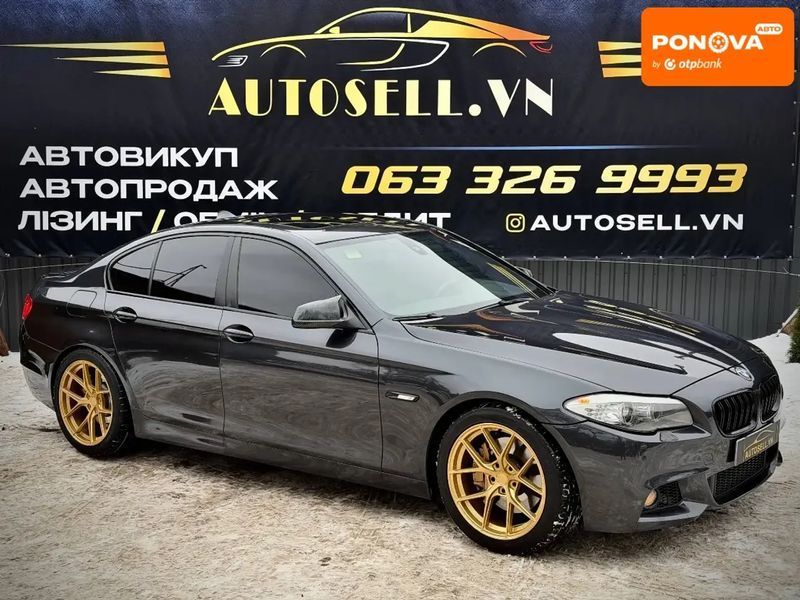 BMW 5 Series, 2010 г., Бензин, 231 тыс. км, Седан, Чорный, Винница AT-10407878 фото