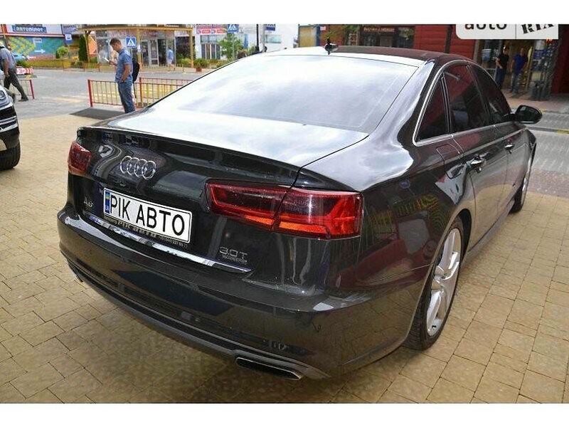 Audi A6, 2015, Бензин, 3 л., 176 тис. км, Седан, Чорний, Львів 14922 фото