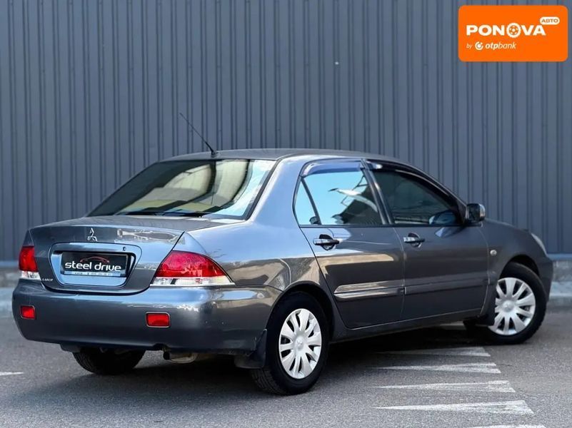 Mitsubishi Lancer, 2007 р., Газ пропан-бутан / Бензин, 248 тис. км, Седан, Сірий, Миколаїв AT-10417493 фото