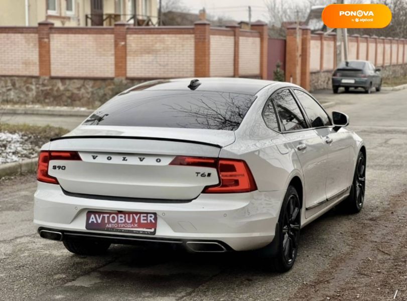 Volvo S90, 2016, Бензин, 2 л., 155 тыс. км, Седан, Белый, Киев 33551 фото