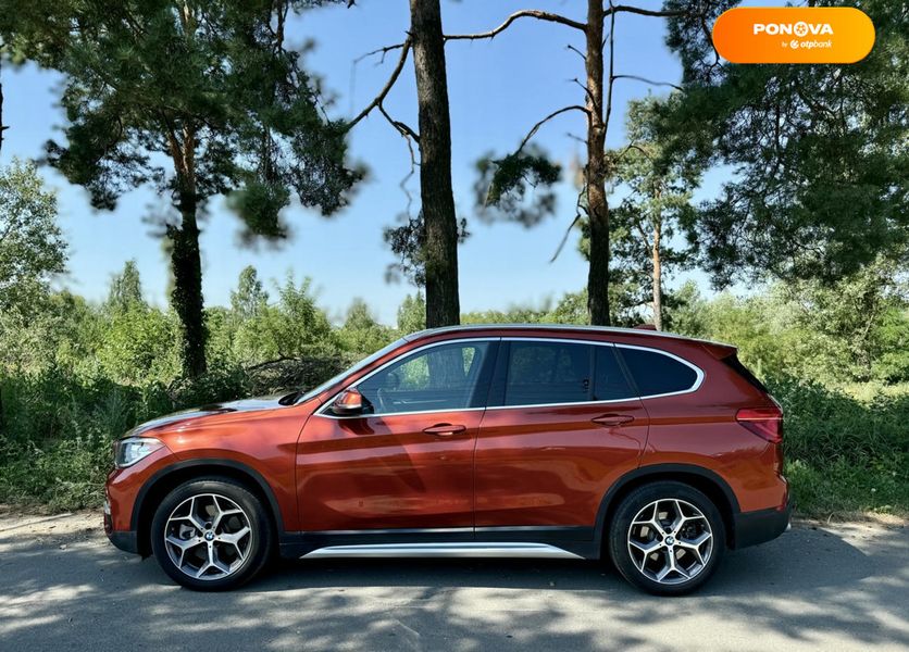 BMW X1, 2018, Бензин, 2 л., 57 тис. км, Позашляховик / Кросовер, Помаранчевий, Київ 103747 фото