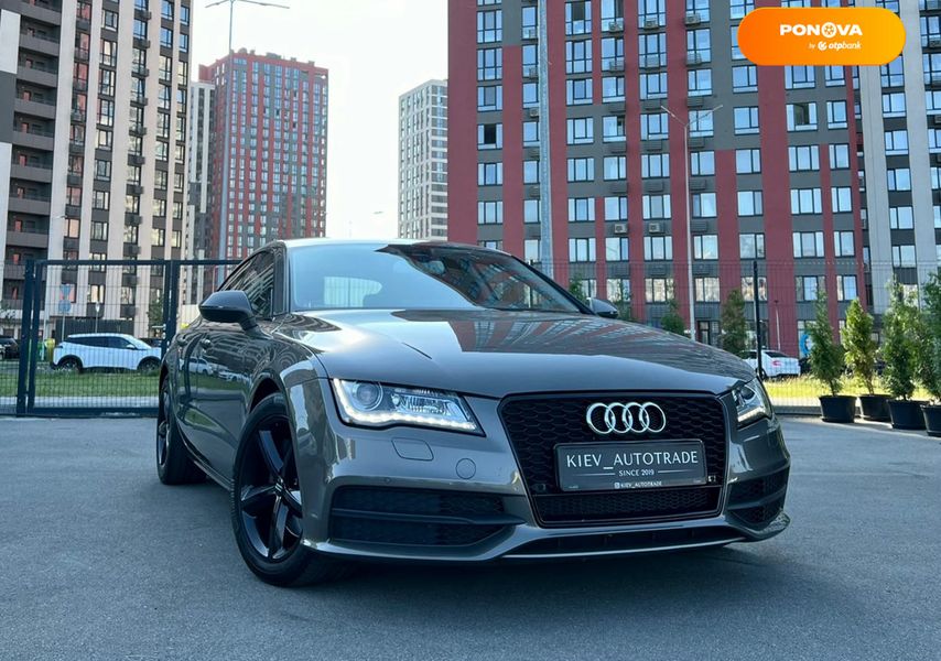 Audi A7 Sportback, 2011, Дизель, 2.97 л., 215 тис. км, Ліфтбек, Сірий, Київ 108883 фото