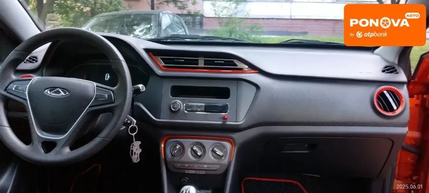 Chery Tiggo 2, 2021 р., Бензин, 19 тис. км, Позашляховик / Кросовер, Помаранчевий, Дніпро (Дніпропетровськ) AT-10419469 фото