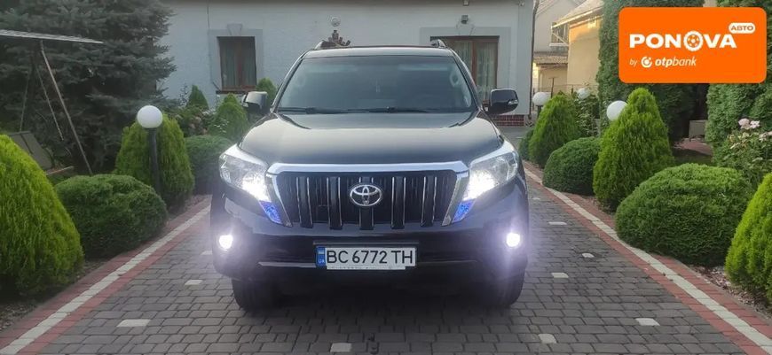 Toyota Land Cruiser Prado, 2017 р., Газ пропан-бутан / Бензин, 159 тис. км, Позашляховик / Кросовер, Чорний, Самбір AT-10402115 фото