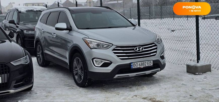 Hyundai Santa FE, 2015, Бензин, 3.3 л., 109 тыс. км, Внедорожник / Кроссовер, Серый, Тернополь 18607 фото