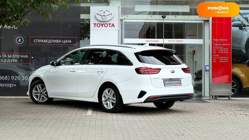 Kia Ceed, 2019, Бензин, 1.59 л., 68 тис. км, Універсал, Білий, Ужгород 103413 фото