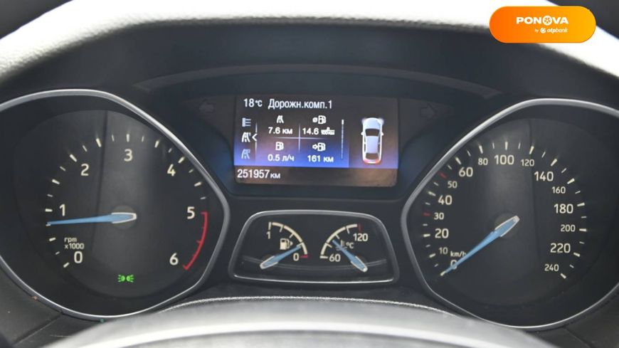 Ford Focus, 2015, Дизель, 1.5 л., 251 тис. км, Універсал, Білий, Бердичів 26496 фото