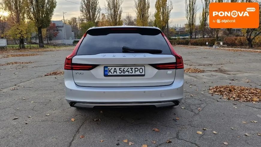 Volvo V90, 2021 р., Бензин, 70 тис. км, Універсал, Сірий, Київ AT-10404391 фото