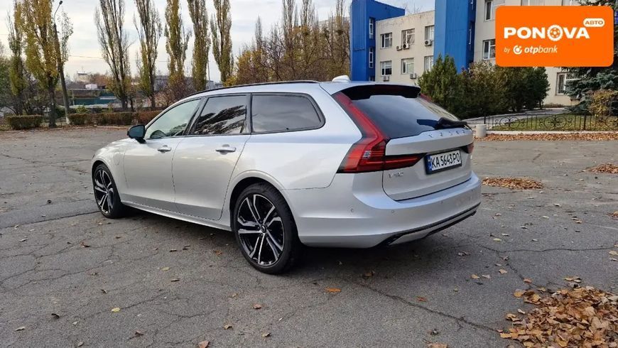 Volvo V90, 2021 р., Бензин, 70 тис. км, Універсал, Сірий, Київ AT-10404391 фото