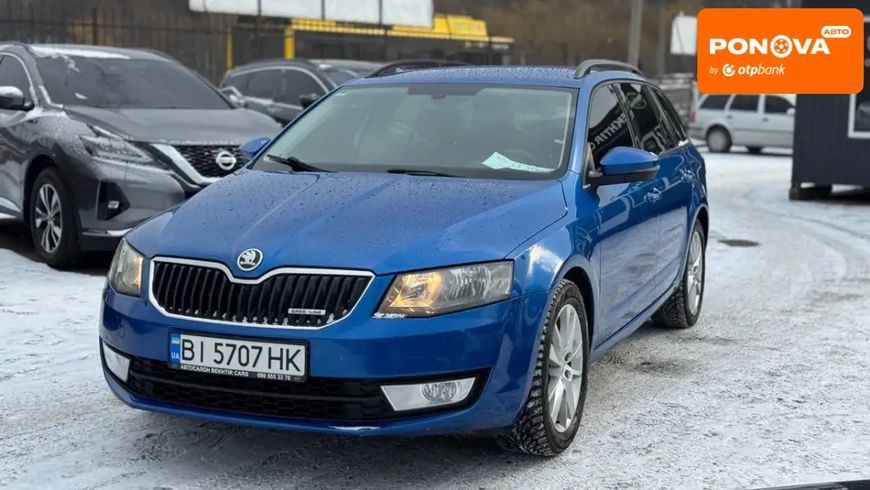 Skoda Octavia, 2014 р., Дизель, 250 тис. км, Універсал, Синій, Полтава AT-10412270 фото