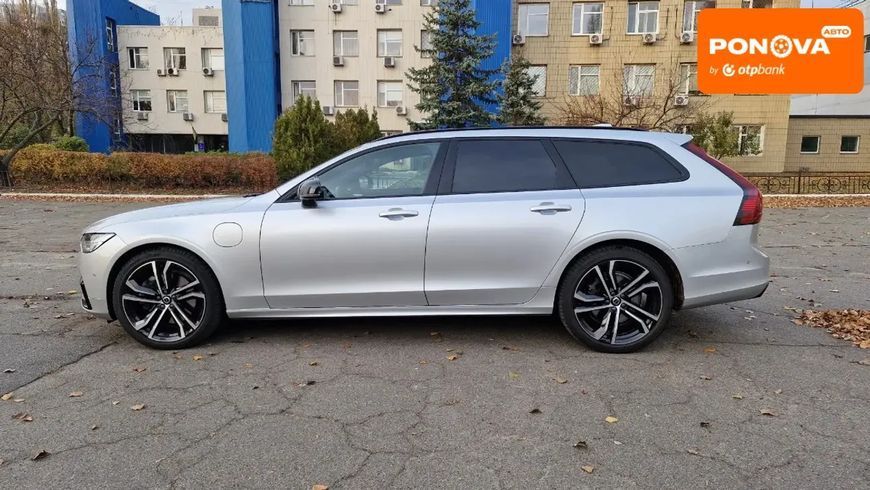 Volvo V90, 2021 р., Бензин, 70 тис. км, Універсал, Сірий, Київ AT-10404391 фото