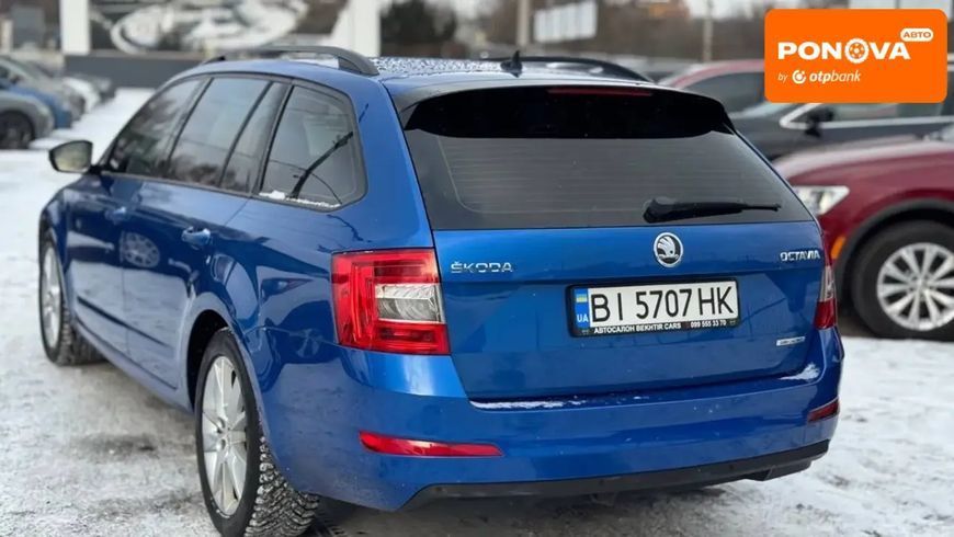 Skoda Octavia, 2014 р., Дизель, 250 тис. км, Універсал, Синій, Полтава AT-10412270 фото
