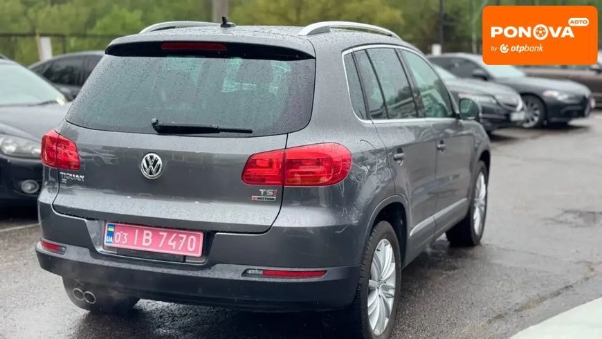 Volkswagen Tiguan, 2016 р., Бензин, 189 тис. км, Позашляховик / Кросовер, Сірий, Полтава AT-10417348 фото