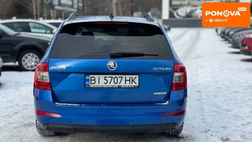 Skoda Octavia, 2014 р., Дизель, 250 тис. км, Універсал, Синій, Полтава AT-10412270 фото