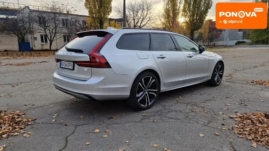 Volvo V90, 2021 р., Бензин, 70 тис. км, Універсал, Сірий, Київ AT-10404391 фото