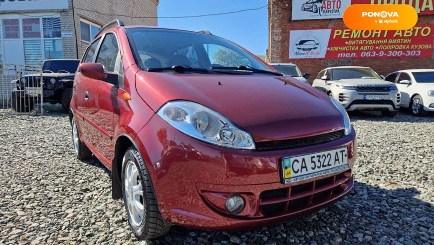 Chery Kimo, 2008, Бензин, 1.3 л., 31 тыс. км, Хетчбек, Красный, Смела 39475 фото