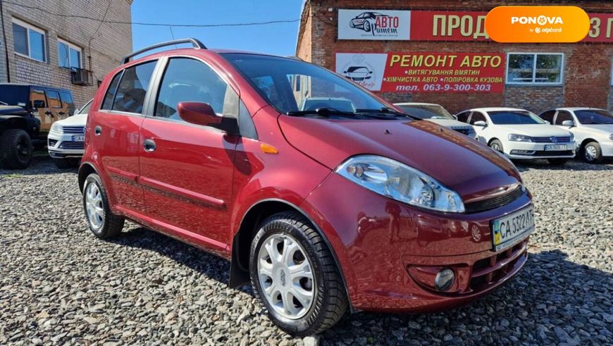 Chery Kimo, 2008, Бензин, 1.3 л., 31 тыс. км, Хетчбек, Красный, Смела 39475 фото