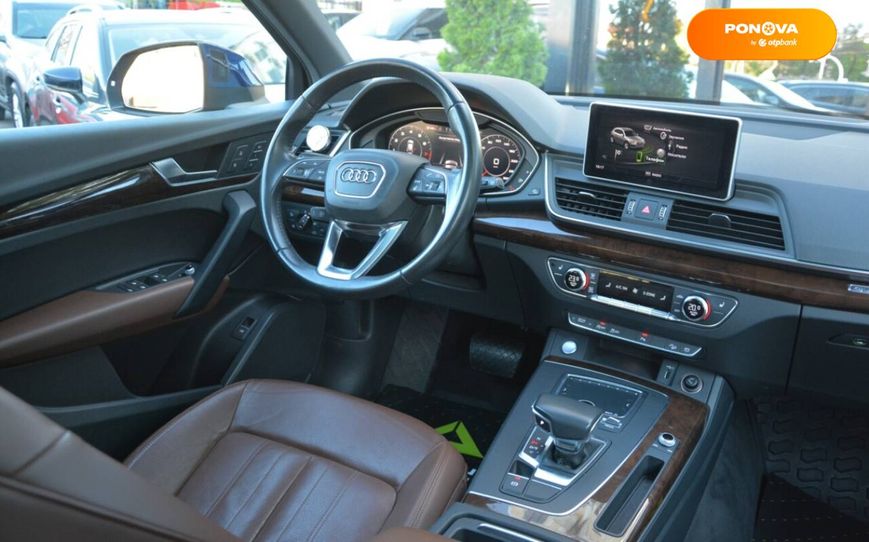 Audi Q5, 2018, Бензин, 1.98 л., 99 тыс. км, Внедорожник / Кроссовер, Синий, Киев 43555 фото