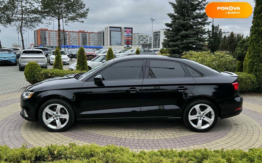 Audi A3, 2016, Бензин, 1.98 л., 119 тыс. км, Седан, Чорный, Львов 20259 фото