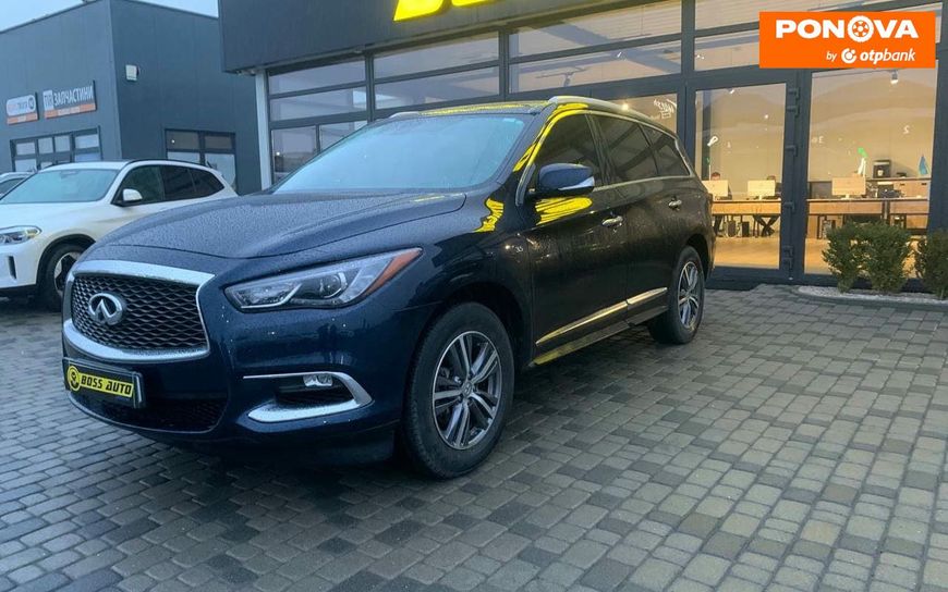 Infiniti QX60, 2016, Бензин, 3.5 л., 66 тис. км, Позашляховик / Кросовер, Чорний, Мукачево 98543 фото