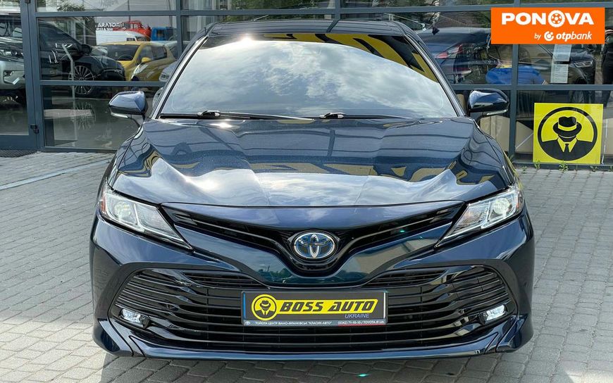 Toyota Camry, 2019, Гібрид (HEV), 2.49 л., 146 тис. км, Седан, Синій, Івано-Франківськ 49178 фото