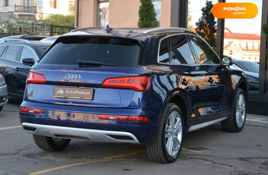 Audi Q5, 2018, Бензин, 1.98 л., 99 тыс. км, Внедорожник / Кроссовер, Синий, Киев 43555 фото
