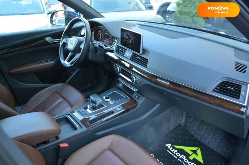 Audi Q5, 2018, Бензин, 1.98 л., 99 тис. км, Позашляховик / Кросовер, Синій, Київ 43555 фото