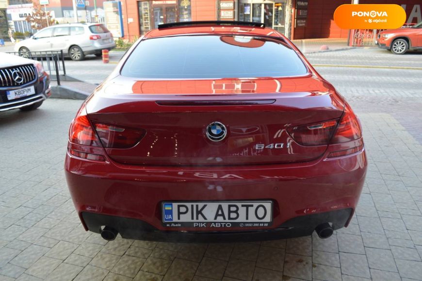 BMW 6 Series, 2014, Бензин, 3 л., 217 тис. км, Купе, Червоний, Львів 42464 фото