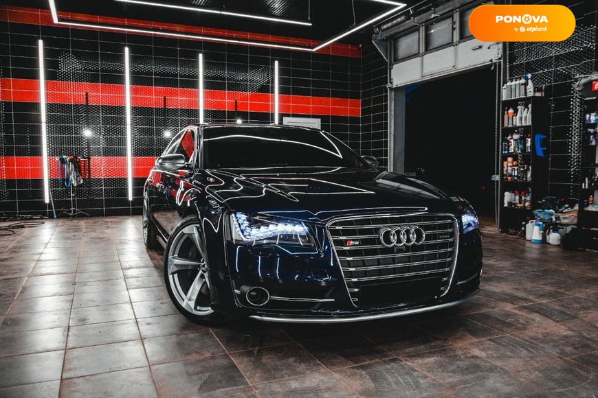 Audi S8, 2012, Бензин, 3.99 л., 129 тыс. км, Седан, Синий, Киев Cars-Pr-125814 фото