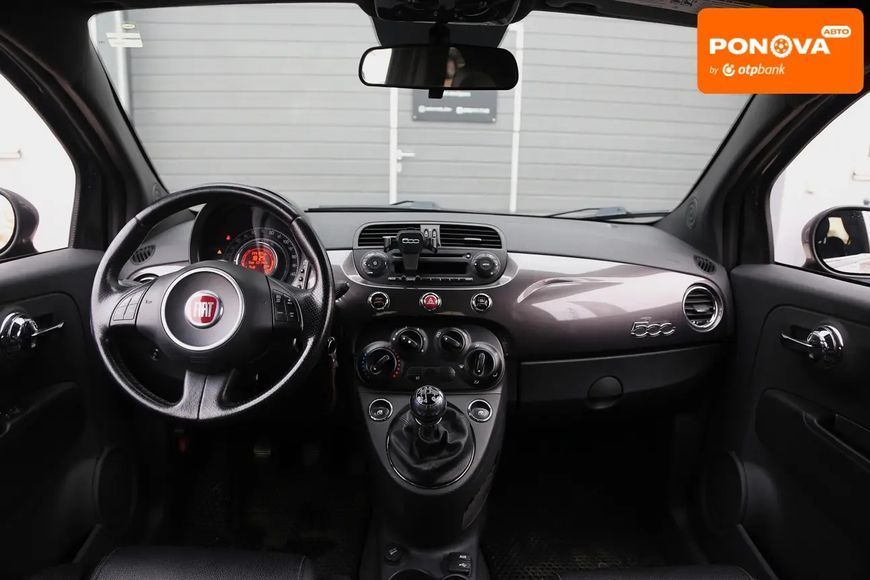 Fiat 500, 2015 р., Бензин, 145 тис. км, Хетчбек, Чорний, Київ AT-10415662 фото