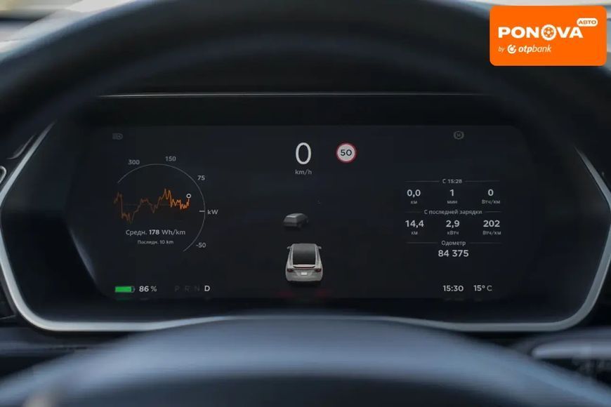 Tesla Model X, 2017 г., Електро, 81 тыс. км, Внедорожник / Кроссовер, Серый, Черновцы AT-10407371 фото