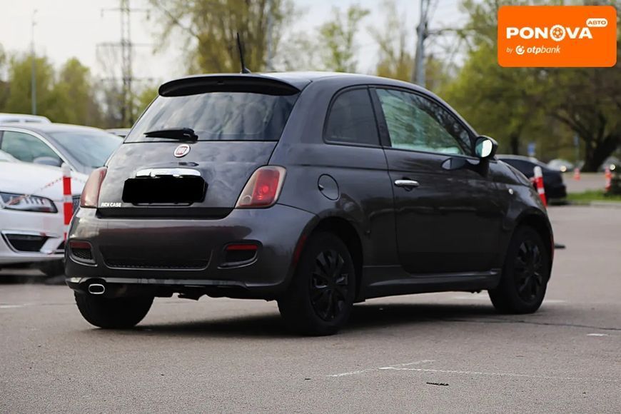 Fiat 500, 2015 р., Бензин, 145 тис. км, Хетчбек, Чорний, Київ AT-10415662 фото