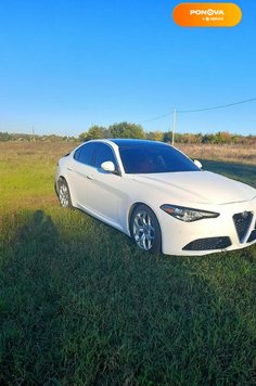 Alfa Romeo Giulia, 2017, Бензин, 2 л., 55 тис. км, Седан, Білий, Львів Cars-Pr-215121 фото