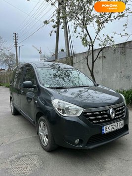 Renault Dokker, 2017, Дизель, 1.5 л., 270 тис. км, Мінівен, Сірий, Хмельницький Cars-Pr-141550 фото