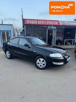 Nissan Almera, 2007 р., Газ пропан-бутан / Бензин, 307 тис. км, Седан, Чорний, Кам'янка AT-10418796 фото