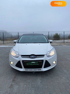 Ford Focus, 2012, Бензин, 2.02 л., 181 тис. км, Седан, Білий, Київ 17703 фото