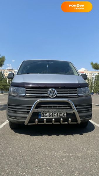 Volkswagen Transporter, 2016, Дизель, 1.97 л., 189 тыс. км, Минивен, Серый, Николаев Cars-Pr-142255 фото