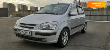 Hyundai Getz, 2003, Бензин, 1.34 л., 245 тис. км, Хетчбек, Сірий, Київ 101156 фото