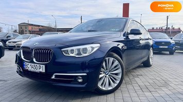 BMW 5 Series GT, 2015, Бензин, 3 л., 159 тис. км, Ліфтбек, Синій, Львів 109681 фото