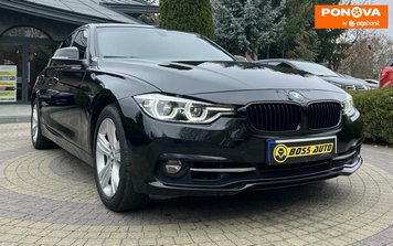 BMW 3 Series, 2016, Бензин, 2 л., 63 тис. км, Седан, Чорний, Львів 278689 фото