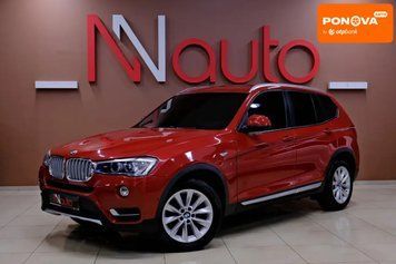 BMW X3, 2017 г., Бензин, 53 тыс. км, Внедорожник / Кроссовер, Красный, Одесса AT-10408666 фото