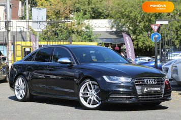 Audi S6, 2014, Бензин, 4 л., 98 тис. км, Седан, Чорний, Київ 117085 фото